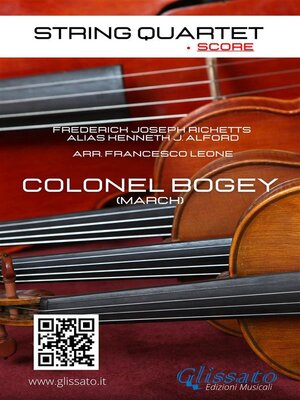 cover image of String Quartet--Colonel Bogey March (score)